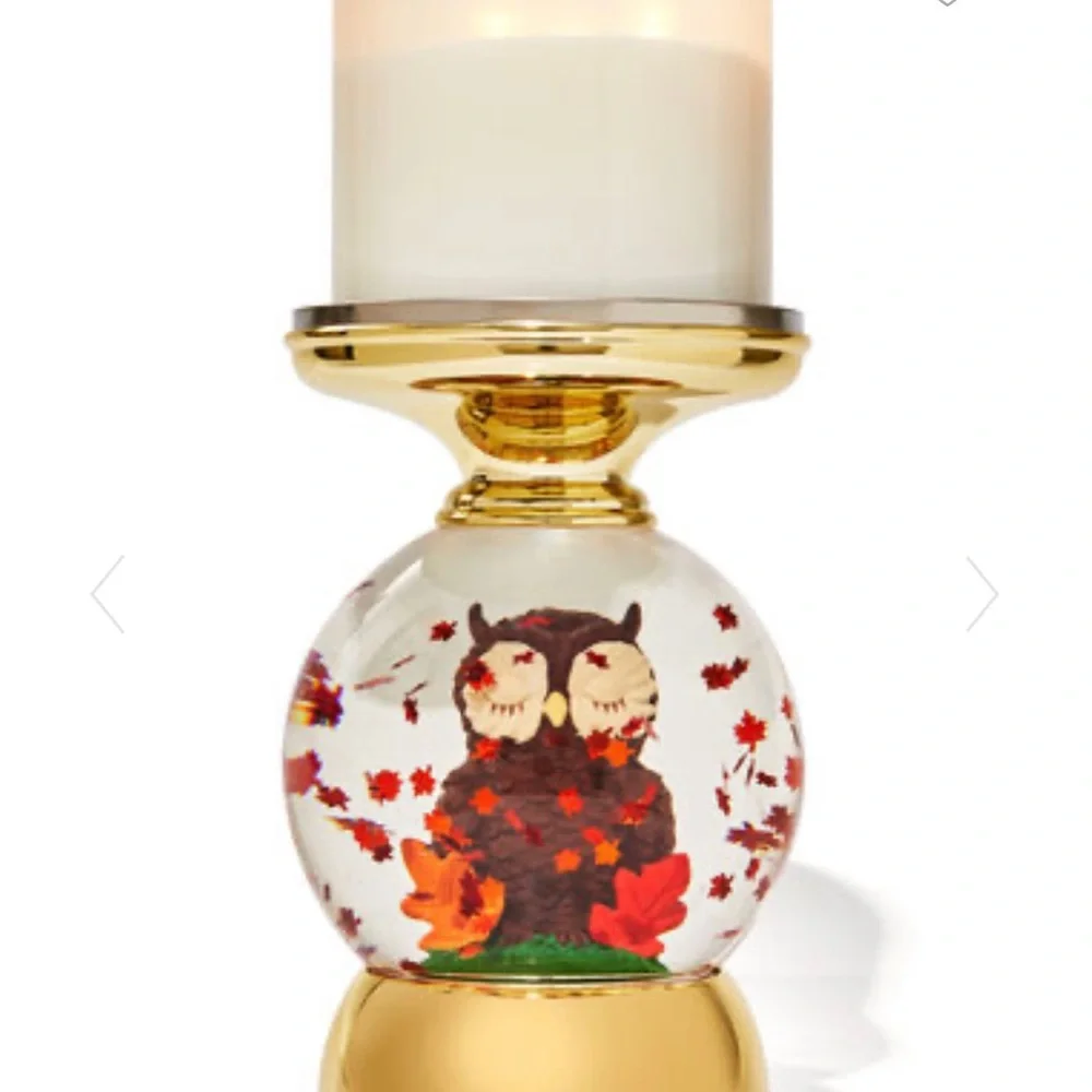 NWT Bath & Body Works Owl 🦉 Candle Holder - Picture 3 of 4